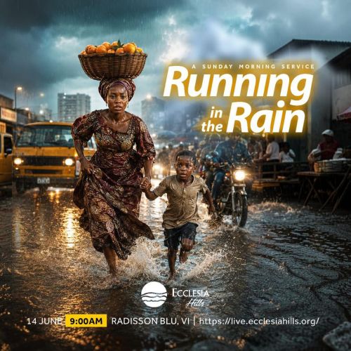 Running in the rain